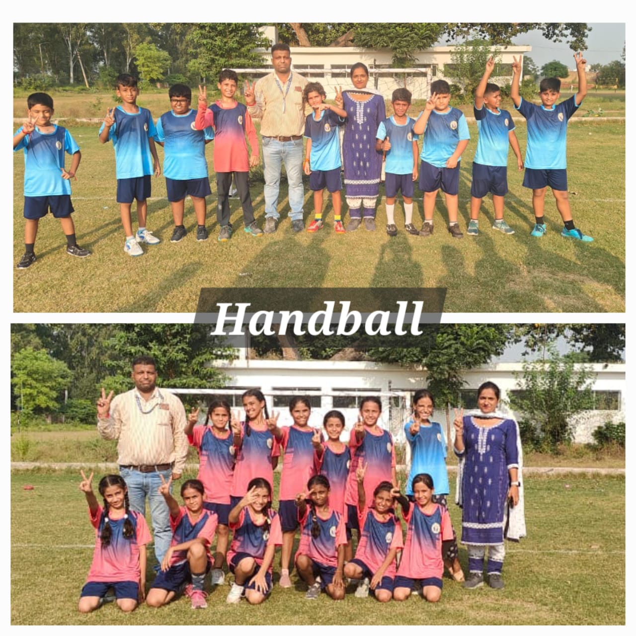 Junior Handball Teams of BVM Kitchlu Nagar Clinched Spectacular Victory